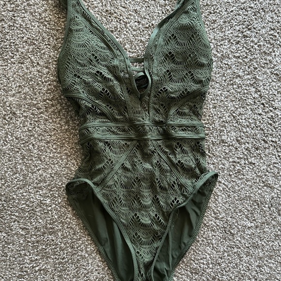 BECCA Other - Becca crochet one piece swimsuit - medium - in good condition